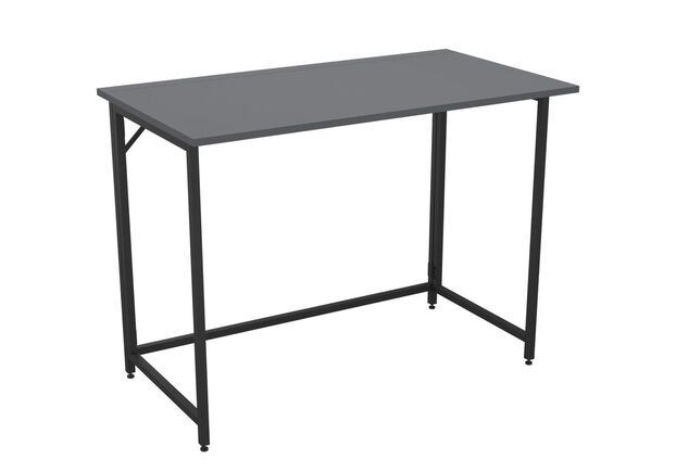 Стіл розкладний Fold FL1000 (1000х600х750Н) чорний/сірий шифер - Фото №1