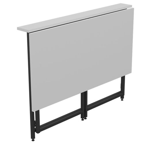 Стіл розкладний Fold FL1000 (1000х600х750Н) чорний/білий - Фото №6