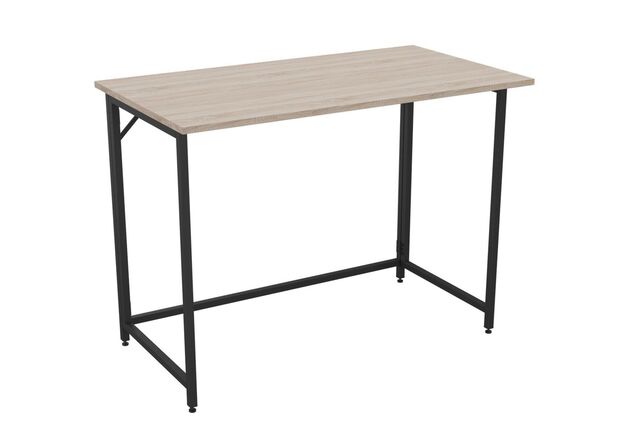 Стіл розкладний Fold FL1000 (1000х600х750Н) чорний/дуб сонома - Фото №1