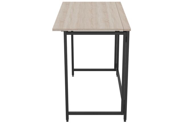 Стіл розкладний Fold FL1000 (1000х600х750Н) чорний/дуб сонома - Фото №2