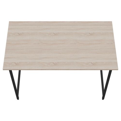 Стіл розкладний Fold FL1000 (1000х600х750Н) чорний/дуб сонома - Фото №7