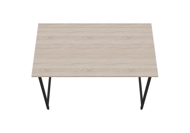 Стіл розкладний Fold FL1000 (1000х600х750Н) чорний/дуб сонома - Фото №2