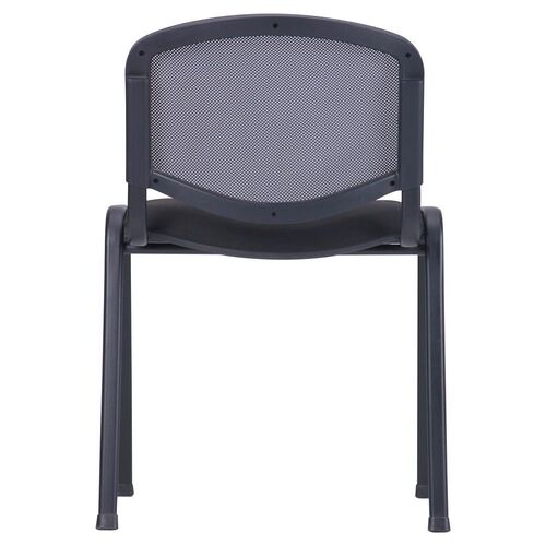 Стул Изо Веб каркас черный сиденье ткань А /спинка сетка - Фото №5