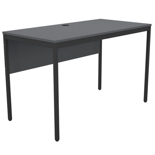 Стол письменный Осло 1187х600х750 черный графит, серый шифер - Фото №5