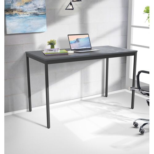 Стіл Турін 1187*600*750 мм чорний графіт/сірий шифер - Фото №9