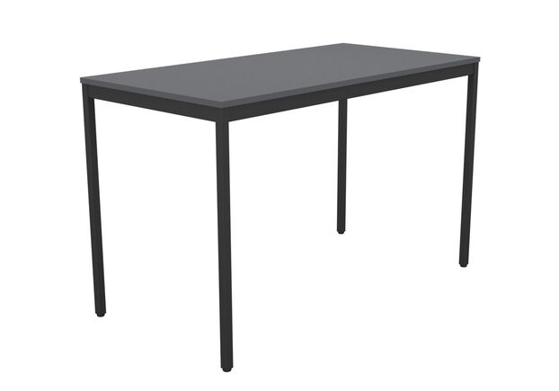 Стіл Турін 1187*600*750 мм чорний графіт/сірий шифер - Фото №2
