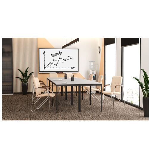 Стіл Турін 1187*600*750 мм чорний графіт/сірий шифер - Фото №8