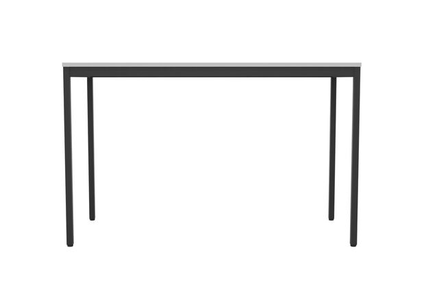 Стіл Турін 1187*600*750 мм чорний графіт/білий - Фото №2