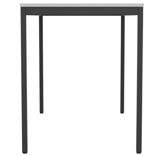 Стіл Турін 1187*600*750 мм чорний графіт/білий - Фото №4