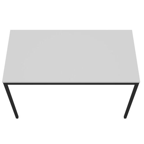 Стіл Турін 1187*600*750 мм чорний графіт/білий - Фото №5