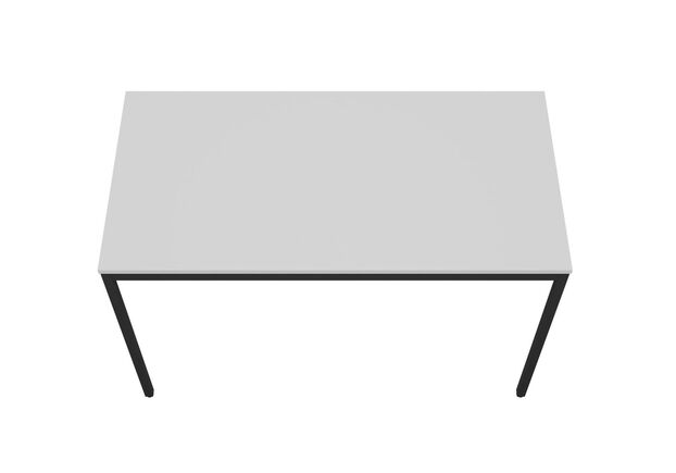 Стіл Турін 1187*600*750 мм чорний графіт/білий - Фото №2