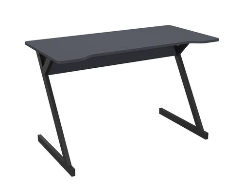 Стіл комп'ютерний Dexter DX1200 (1200х600х750Н) чорний графіт/антрацит - Фото №1