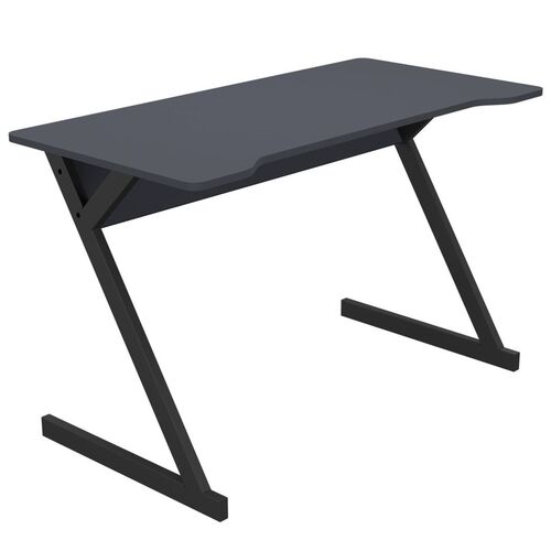 Стіл комп'ютерний Dexter DX1200 (1200х600х750Н) чорний графіт/антрацит - Фото №2