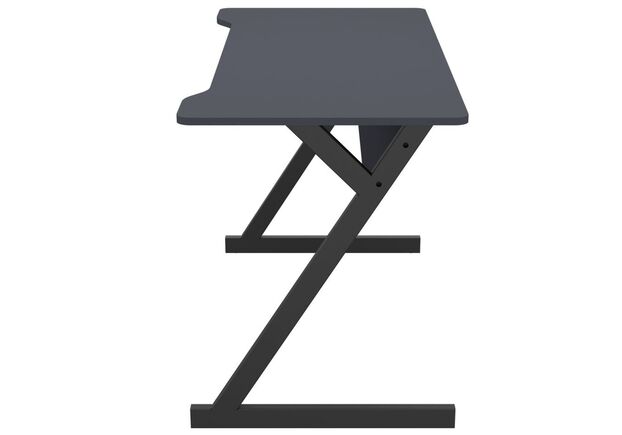 Стіл комп'ютерний Dexter DX1200 (1200х600х750Н) чорний графіт/антрацит - Фото №2