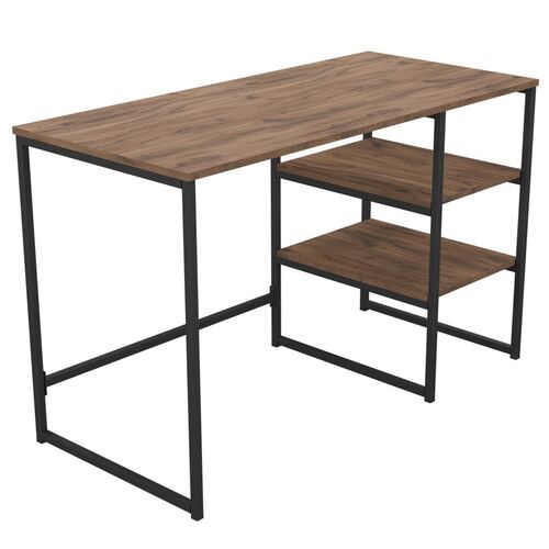 Стіл комп'ютерний Jet JT1200 (1187х550х750Н) чорний/дуб ліворно - Фото №2