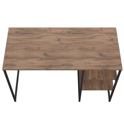 Стіл комп'ютерний Jet JT1200 (1187х550х750Н) чорний/дуб ліворно - Фото №6