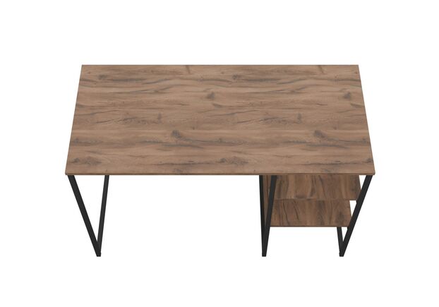 Стіл комп'ютерний Jet JT1200 (1187х550х750Н) чорний/дуб ліворно - Фото №2