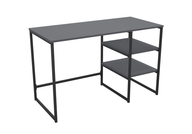 Стіл комп'ютерний Jet JT1200 (1187х550х750Н) чорний/сірий шифер - Фото №1