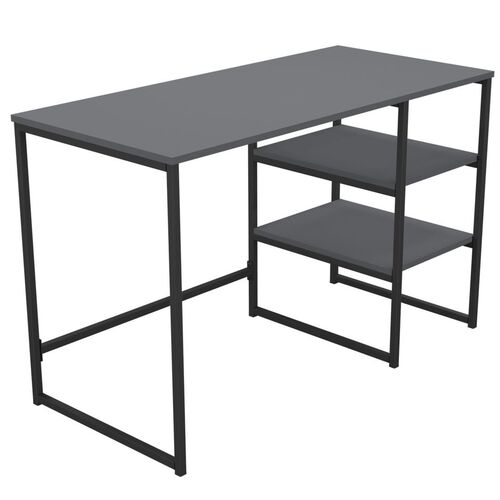 Стіл комп'ютерний Jet JT1200 (1187х550х750Н) чорний/сірий шифер - Фото №2