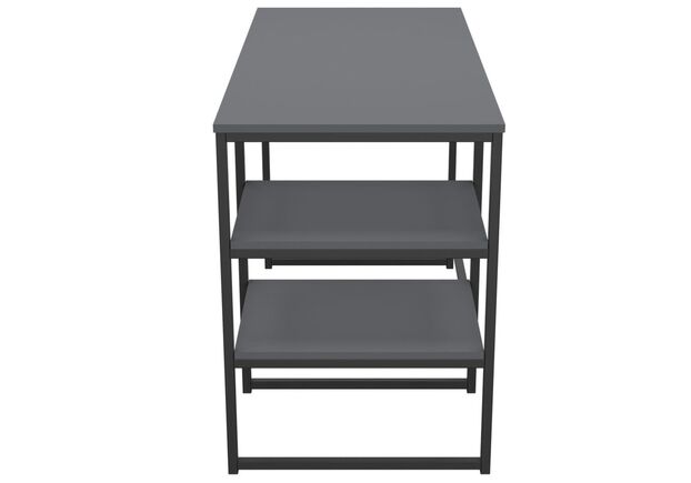 Стіл комп'ютерний Jet JT1200 (1187х550х750Н) чорний/сірий шифер - Фото №2