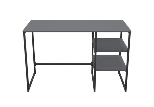 Стіл комп'ютерний Jet JT1200 (1187х550х750Н) чорний/сірий шифер - Фото №2