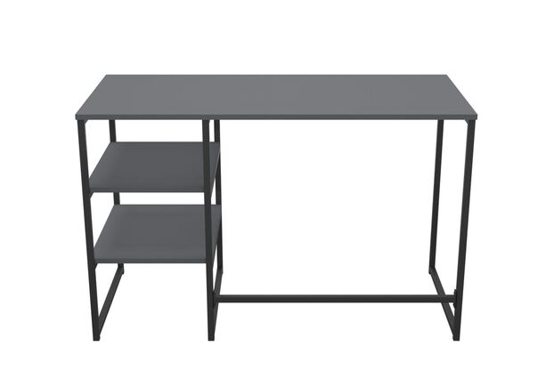 Стіл комп'ютерний Jet JT1200 (1187х550х750Н) чорний/сірий шифер - Фото №2