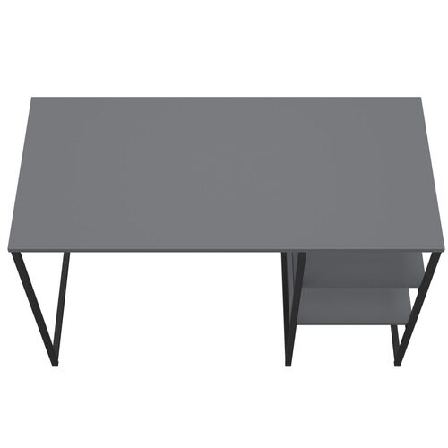 Стіл комп'ютерний Jet JT1200 (1187х550х750Н) чорний/сірий шифер - Фото №6