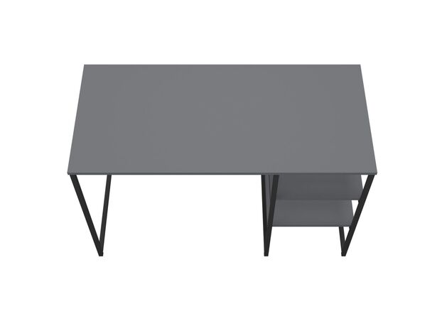 Стіл комп'ютерний Jet JT1200 (1187х550х750Н) чорний/сірий шифер - Фото №2