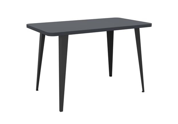 Стіл Cherry 1200 (1200х670хН770) чорний графіт/антрацит - Фото №1