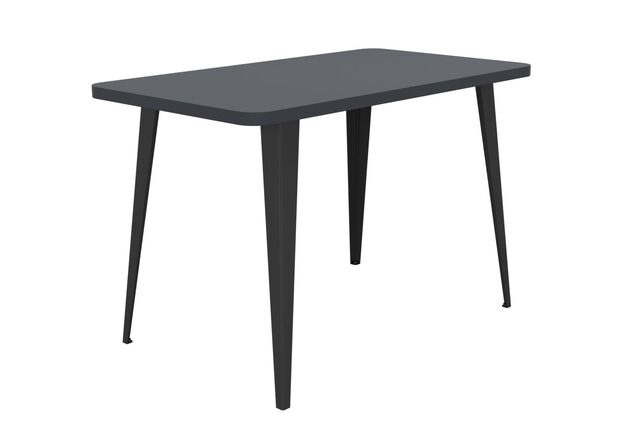 Стіл Cherry 1200 (1200х670хН770) чорний графіт/антрацит - Фото №2