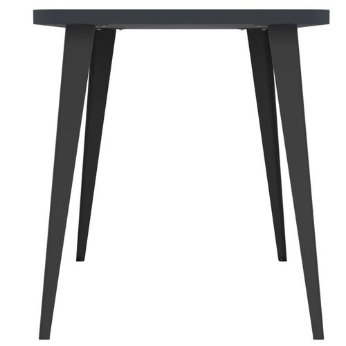 Стіл Cherry 1200 (1200х670хН770) чорний графіт/антрацит - Фото №4