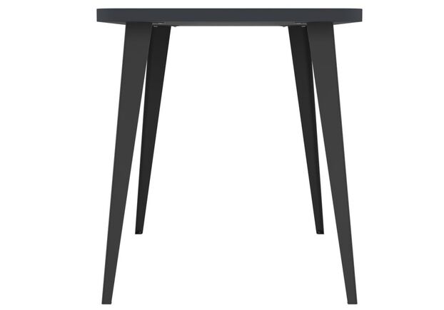 Стіл Cherry 1200 (1200х670хН770) чорний графіт/антрацит - Фото №2