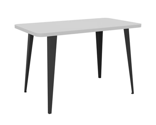 Стіл Cherry 1200 (1200х670хН770) чорний графіт/білий - Фото №1