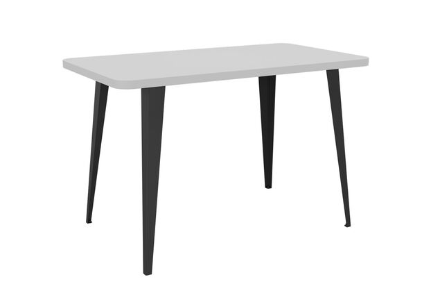 Стіл Cherry 1200 (1200х670хН770) чорний графіт/білий - Фото №1