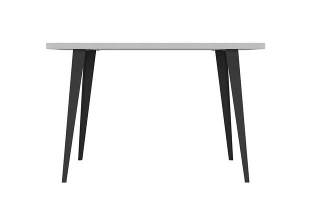 Стіл Cherry 1200 (1200х670хН770) чорний графіт/білий - Фото №2