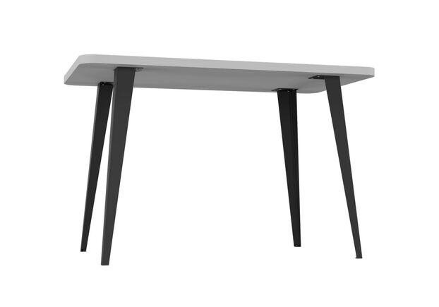 Стіл Cherry 1200 (1200х670хН770) чорний графіт/білий - Фото №2