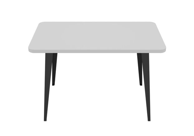 Стіл Cherry 1200 (1200х670хН770) чорний графіт/білий - Фото №2