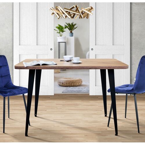 Стіл Cherry 1200 (1200х670хН770) чорний графіт/дуб ліворно - Фото №8