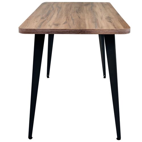 Стіл Cherry 1200 (1200х670хН770) чорний графіт/дуб ліворно - Фото №3