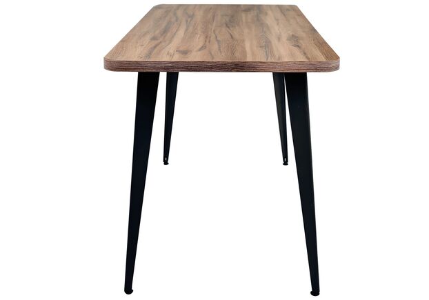 Стіл Cherry 1200 (1200х670хН770) чорний графіт/дуб ліворно - Фото №2