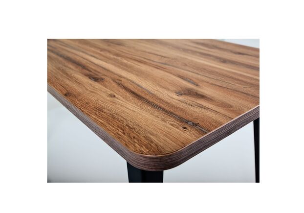 Стіл Cherry 1200 (1200х670хН770) чорний графіт/дуб ліворно - Фото №2