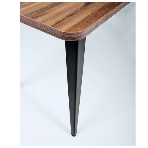 Стіл Cherry 1200 (1200х670хН770) чорний графіт/дуб ліворно - Фото №6