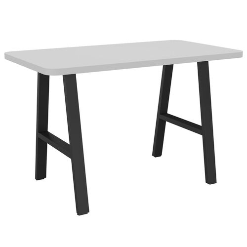 Стіл Astra 1200 (1200х670хН770) чорний графіт/білий - Фото №2