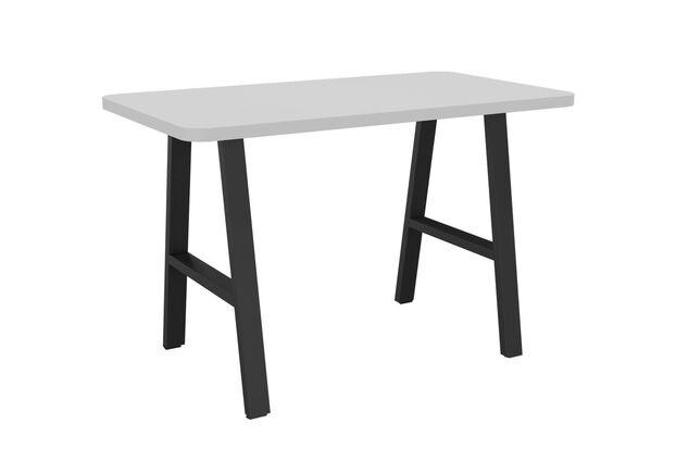 Стіл Astra 1200 (1200х670хН770) чорний графіт/білий - Фото №2