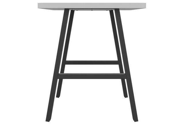 Стіл Astra 1200 (1200х670хН770) чорний графіт/білий - Фото №2