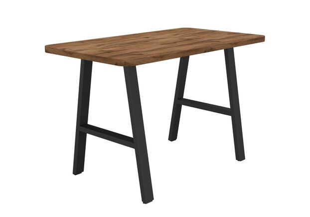 Фото №2. Стіл Astra 1200 (1200х670хН770) чорний графіт/дуб ліворно - Meblistico Стіл Astra 1200 (1200х670хН770) чорний графіт/дуб ліворно - Фото №2