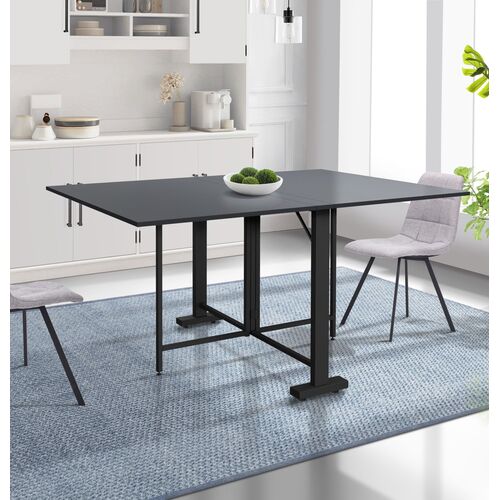 Стіл розкладний Fold 2 FL2 1400 (1380/210х1000х750Н) чорний/антрацит - Фото №20