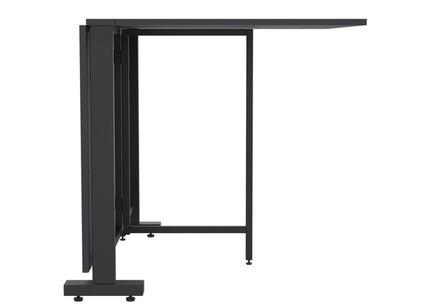 Стіл розкладний Fold 2 FL2 1400 (1380/210х1000х750Н) чорний/антрацит - Фото №2