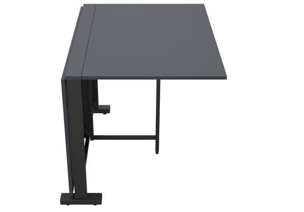 Стіл розкладний Fold 2 FL2 1400 (1380/210х1000х750Н) чорний/антрацит - Фото №2