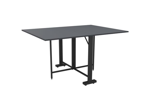 Стіл розкладний Fold 2 FL2 1400 (1380/210х1000х750Н) чорний/антрацит - Фото №2
